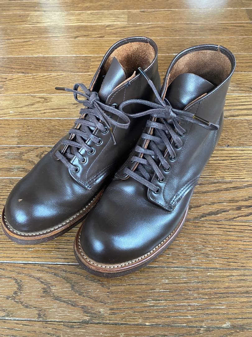 RED WING　8161 ガラスレザー ダークブラウン　US7D[25cm]