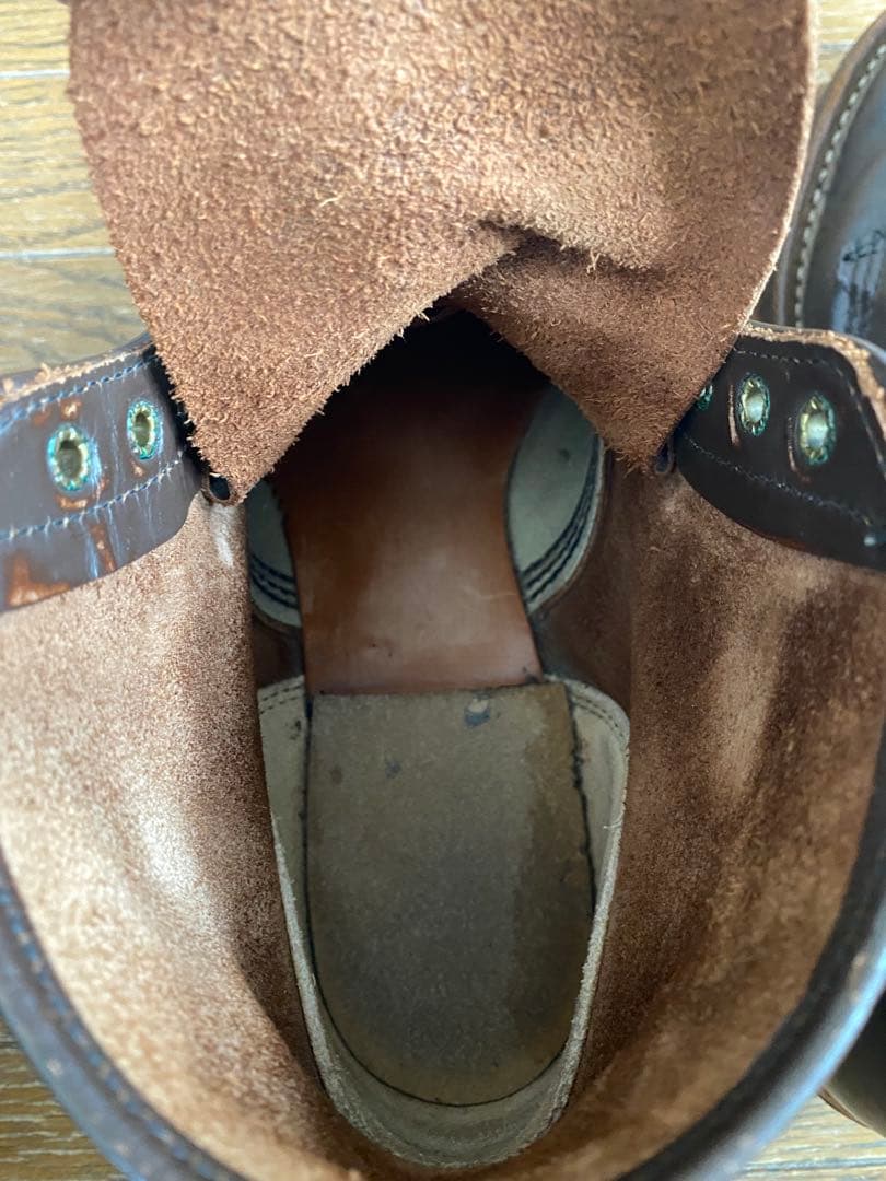 RED WING　8161 ガラスレザー ダークブラウン　US7D[25cm]