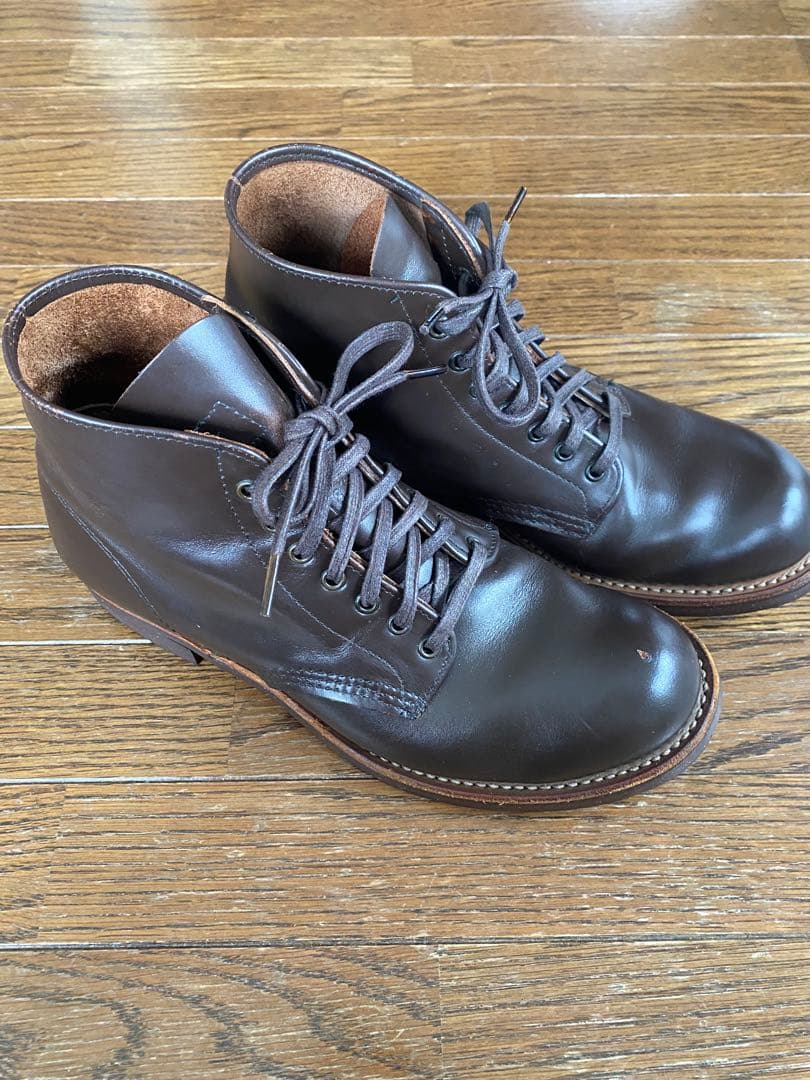 RED WING　8161 ガラスレザー ダークブラウン　US7D[25cm]