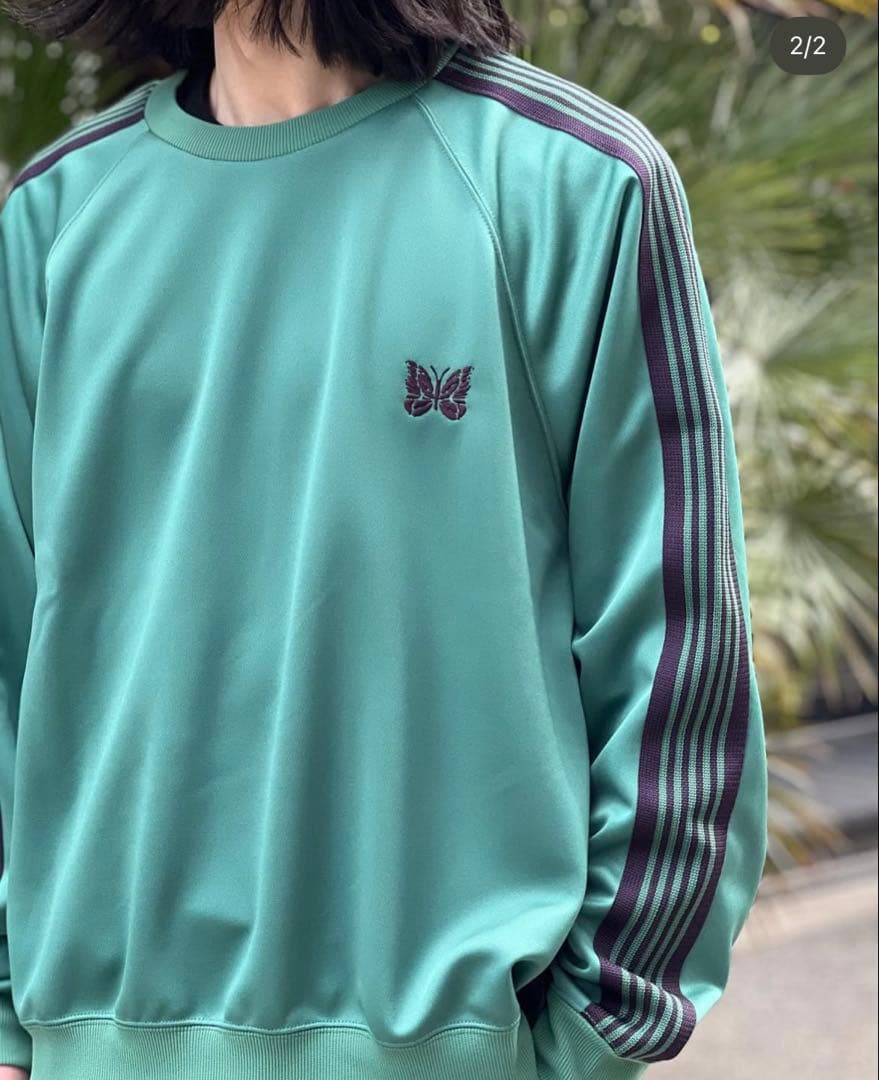 ニードルス　トラッククルーネックシャツ　2023ss