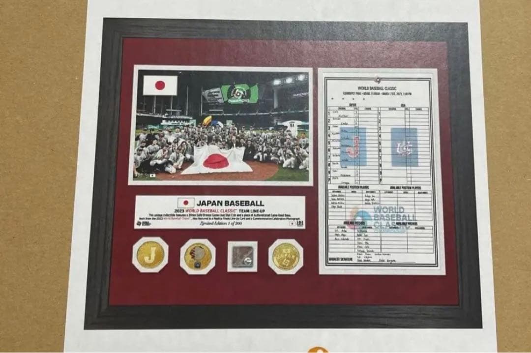 2023 WBC 日本代表プレミアムフォトミント　決勝戦　優勝版 24