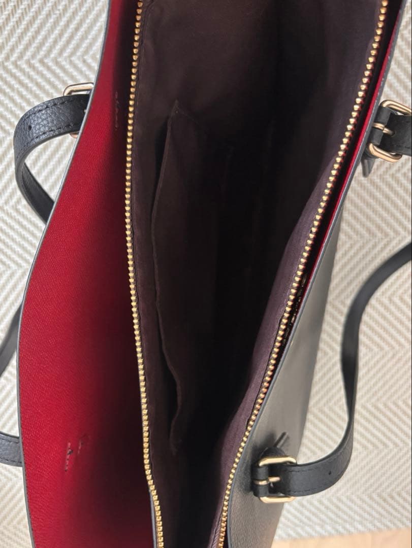 COACH ブラック トートバッグ