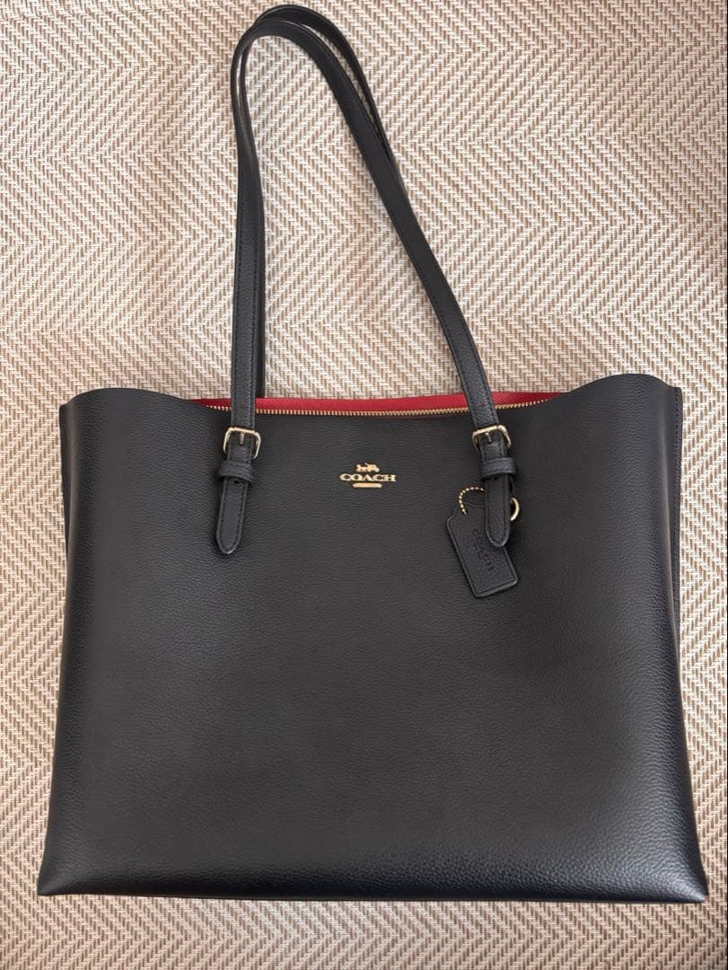 COACH ブラック トートバッグ