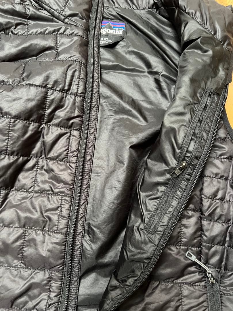 kotokotoPatagoniaウィメンズ・ナノ・パフ・ベストブラックS