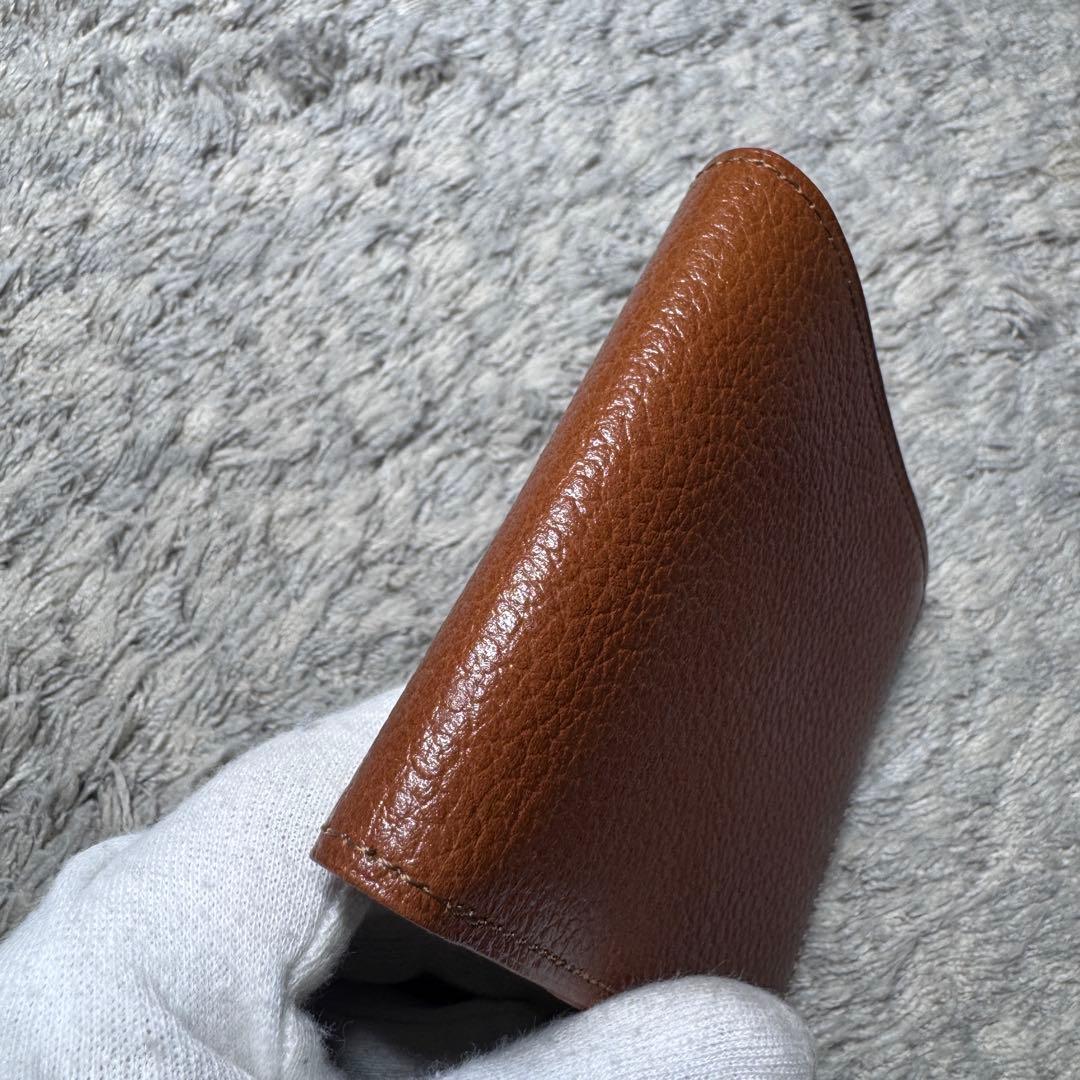 【未使用】BURBERRY バーバリー 二つ折り財布 レザー 内側ノバチェック