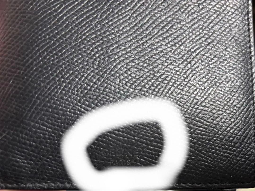 【国内正規品】 CELINE 二つ折り財布 黒