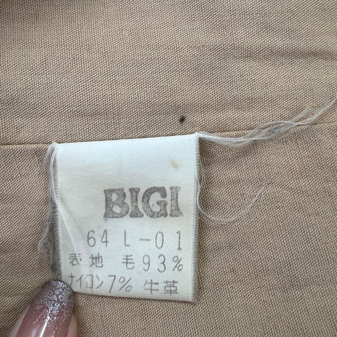 80s made in Japan BIGI スタジャン DC 刺繍ワッペン