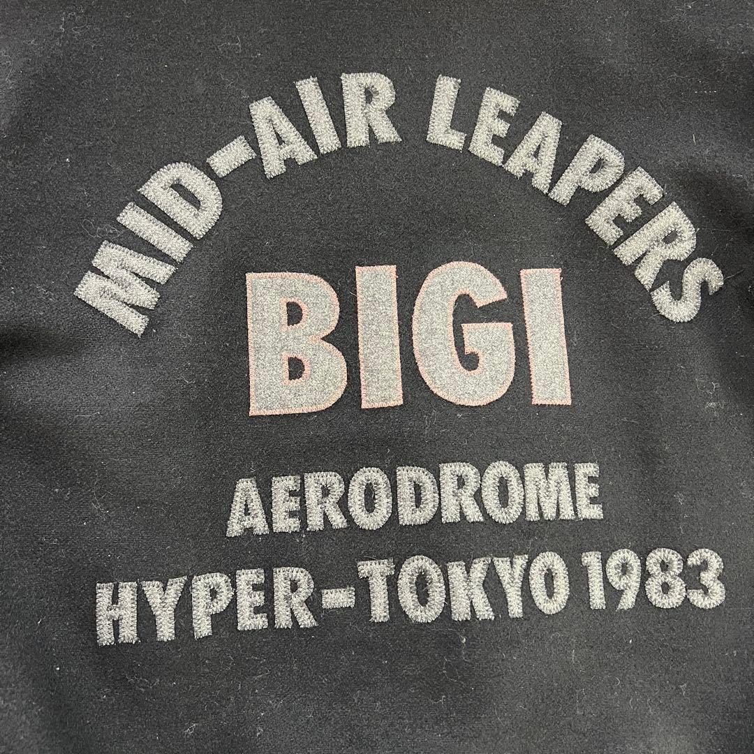 80s made in Japan BIGI スタジャン DC 刺繍ワッペン