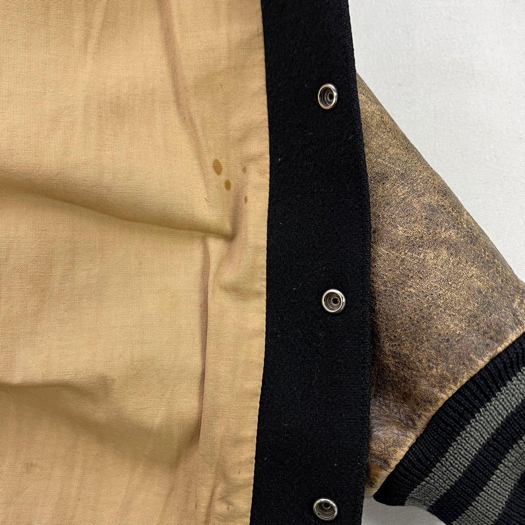 80s made in Japan BIGI スタジャン DC 刺繍ワッペン