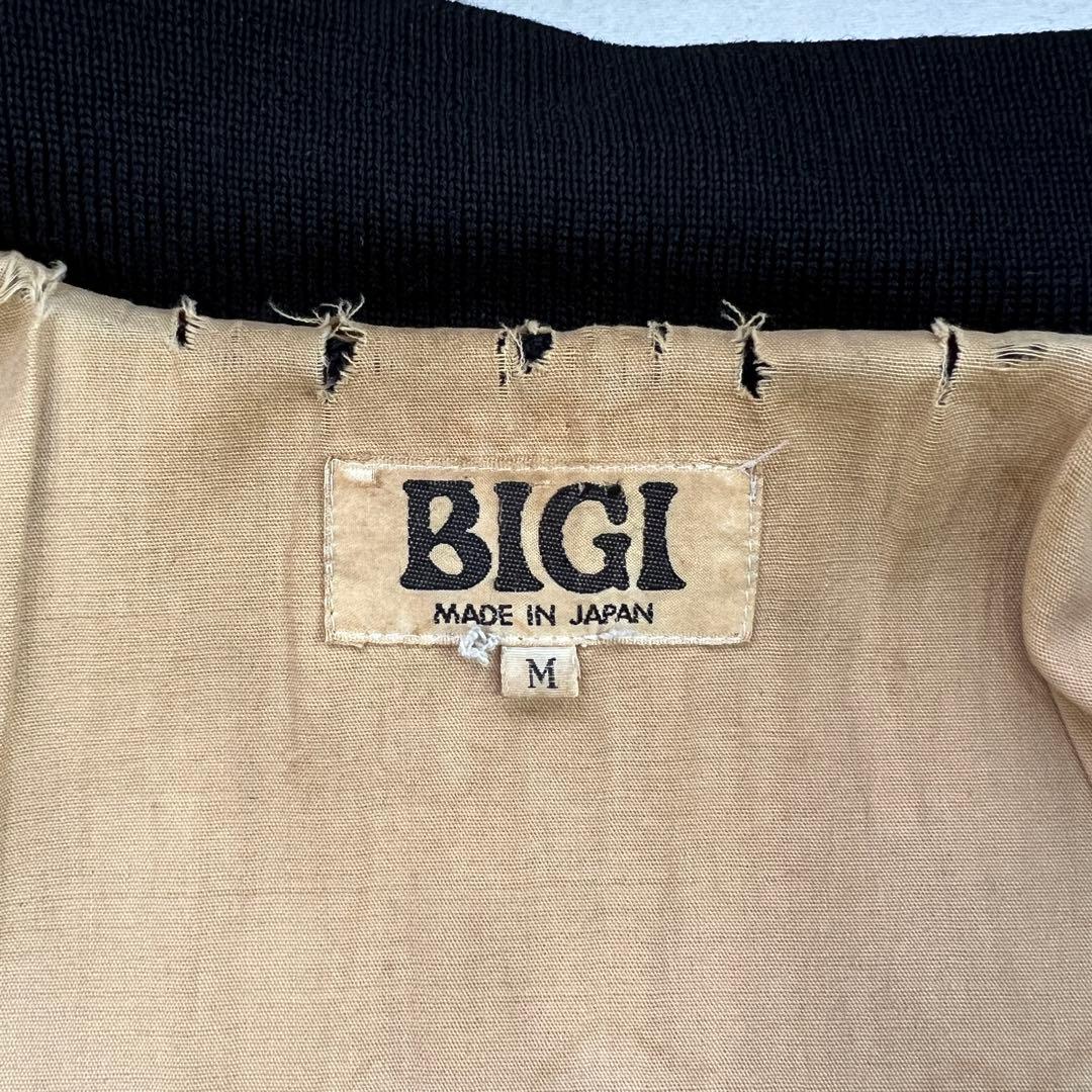 80s made in Japan BIGI スタジャン DC 刺繍ワッペン