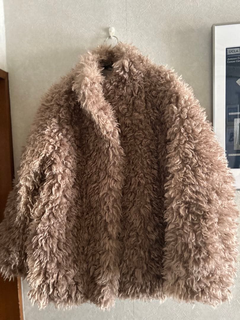 HELIOPOLE BOA BLOUSONベージュ36極美品