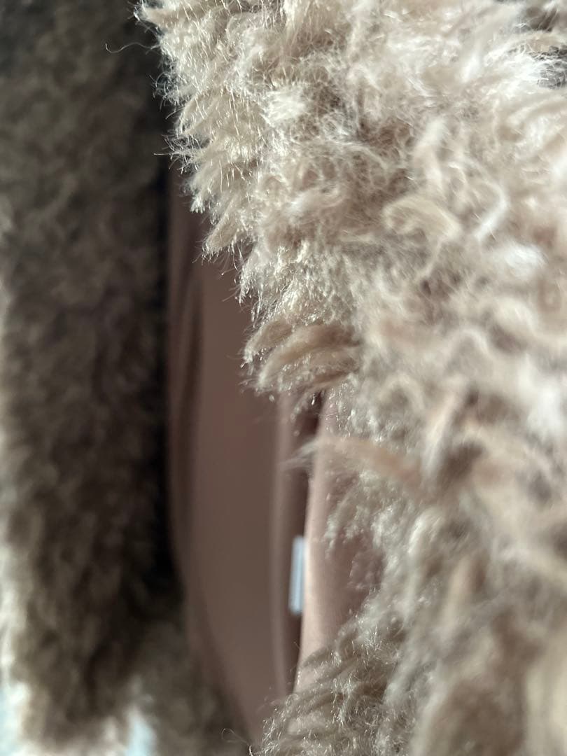 HELIOPOLE BOA BLOUSONベージュ36極美品