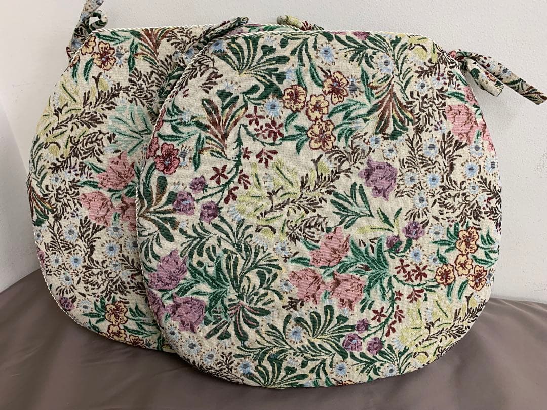 pino様 シェニールダイニングシートクッション4枚セット