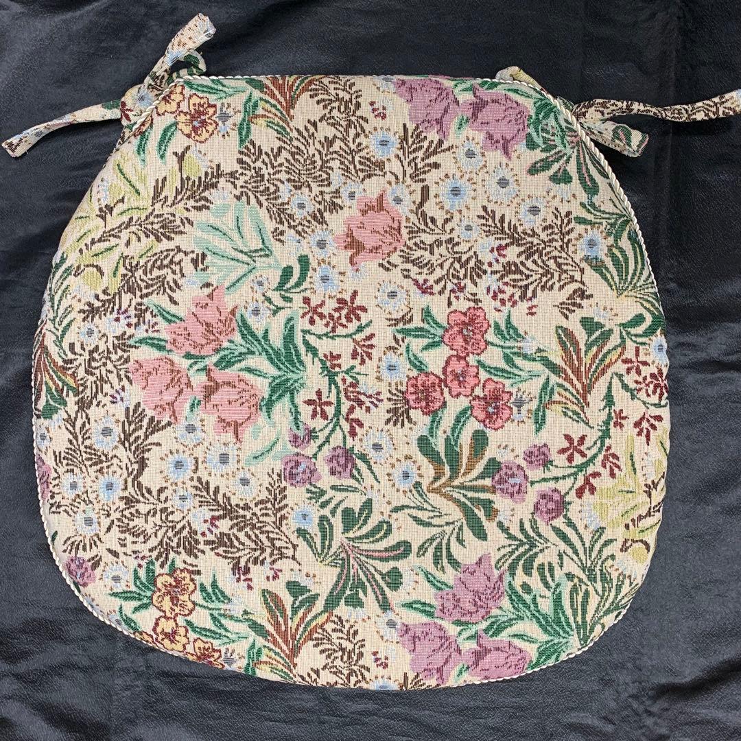 pino様 シェニールダイニングシートクッション4枚セット