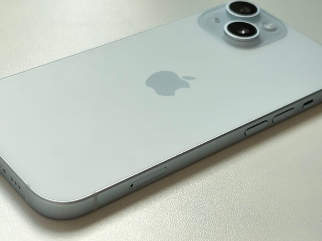 iPhone15 docomo SIMフリー Apple ブルー 限定保証有り