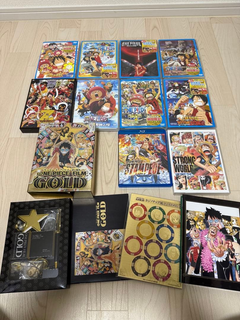 ワンピース　DVD Blu-ray ストロングワールド　特典付き　映画　セット