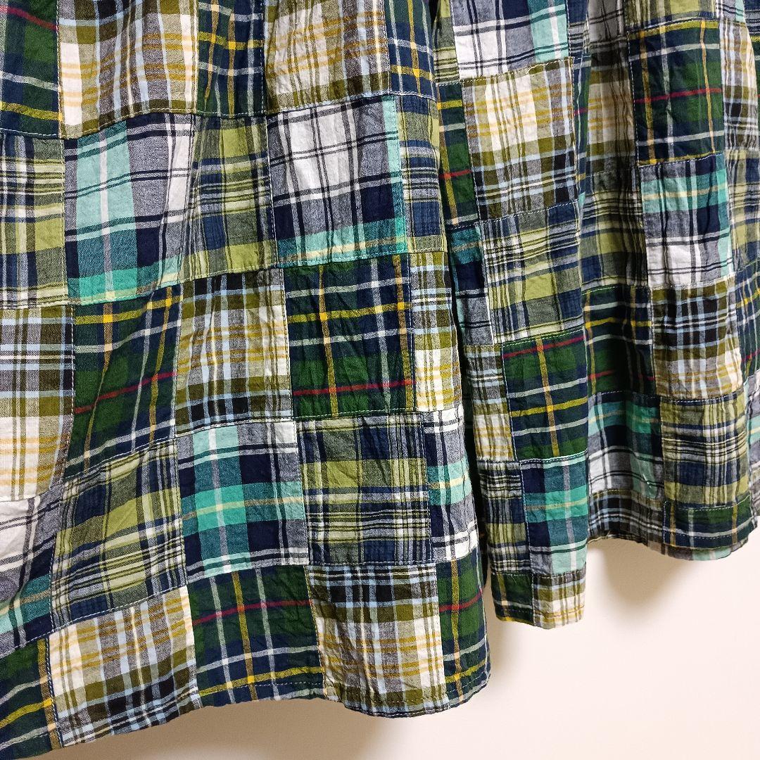 美品　キャピタル　パッチワーク　キュロットスカート　ワイドパンツ