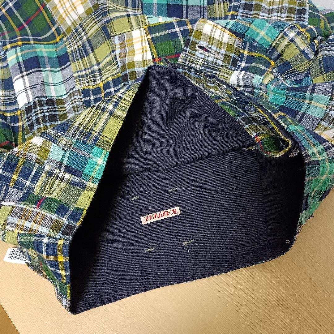 美品　キャピタル　パッチワーク　キュロットスカート　ワイドパンツ