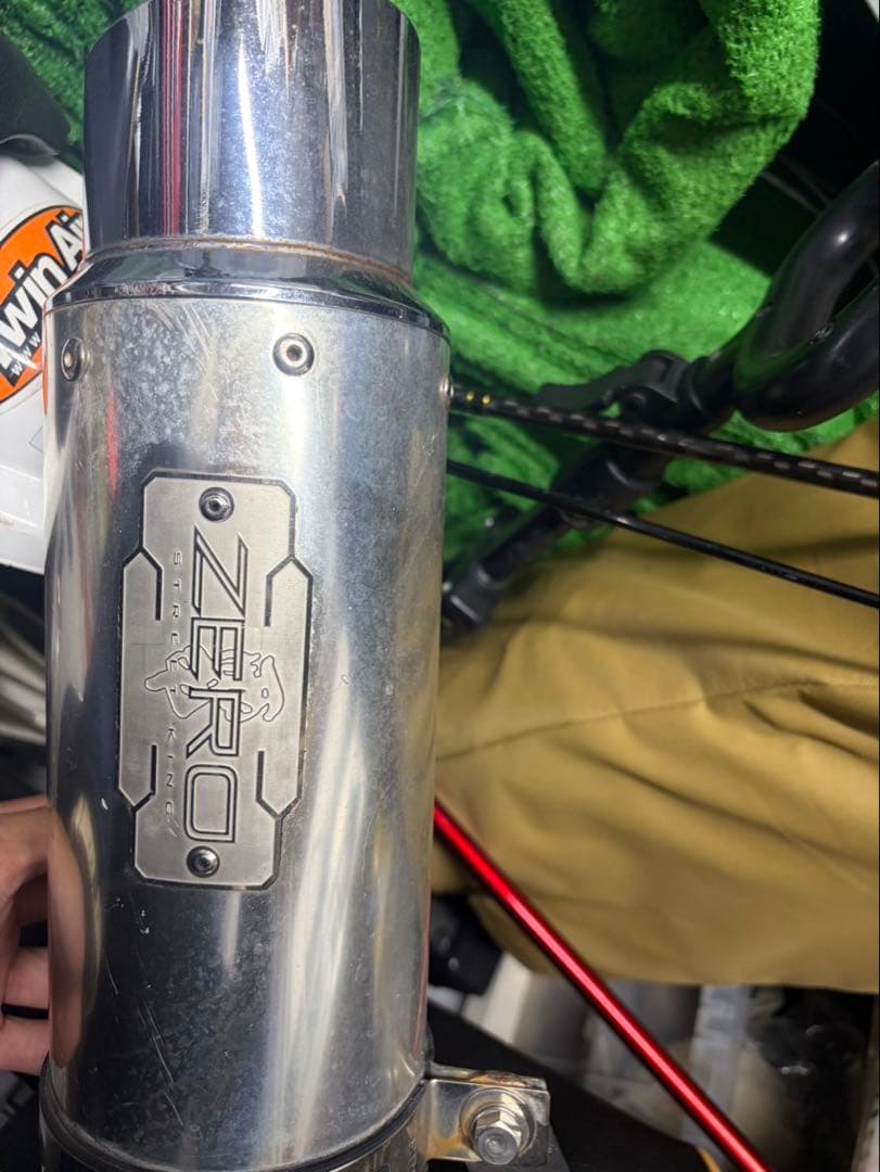 ライブディオZX デュークマフラー