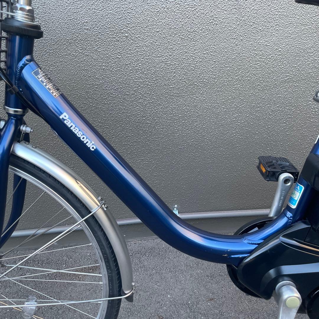 パナソニック電動アシスト自転車26インチ 12Ah ブルー