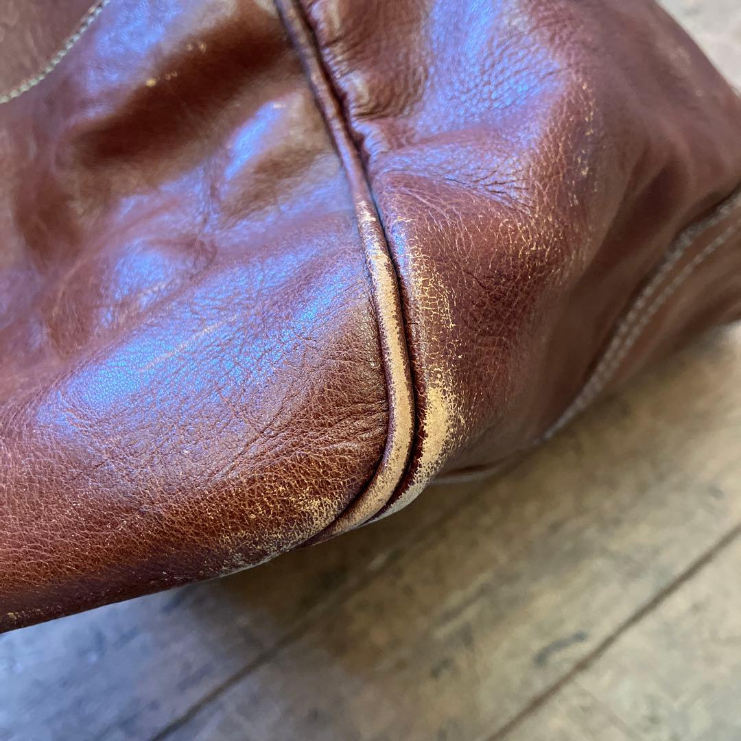 昭和レトロ ボストンバッグ トラベルバッグ ハンドバック 旅行バッグ レザー