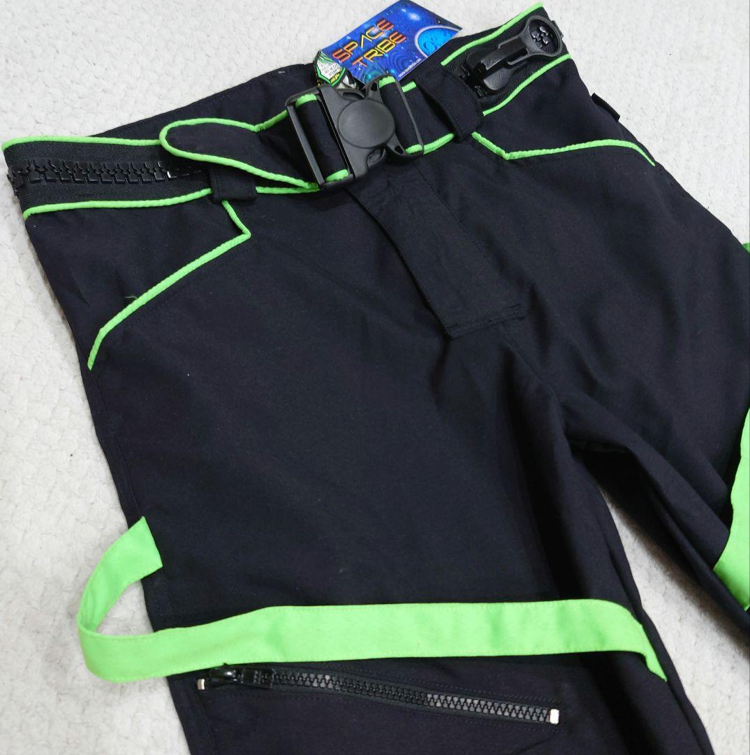 【新品Ｌ】スペーストライブSPACETRIBE　バリ島製　最強トゲトゲパンツ