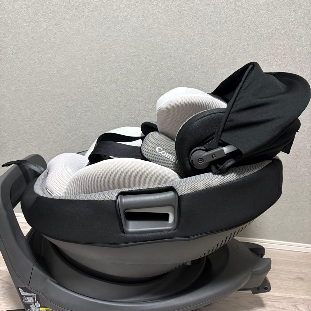 【美品】Combi コンビ THE S ISOFIX ZA-670 ブラック