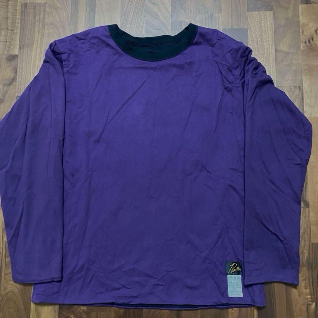 NEEDLES Papillon print リバーシブルロンT