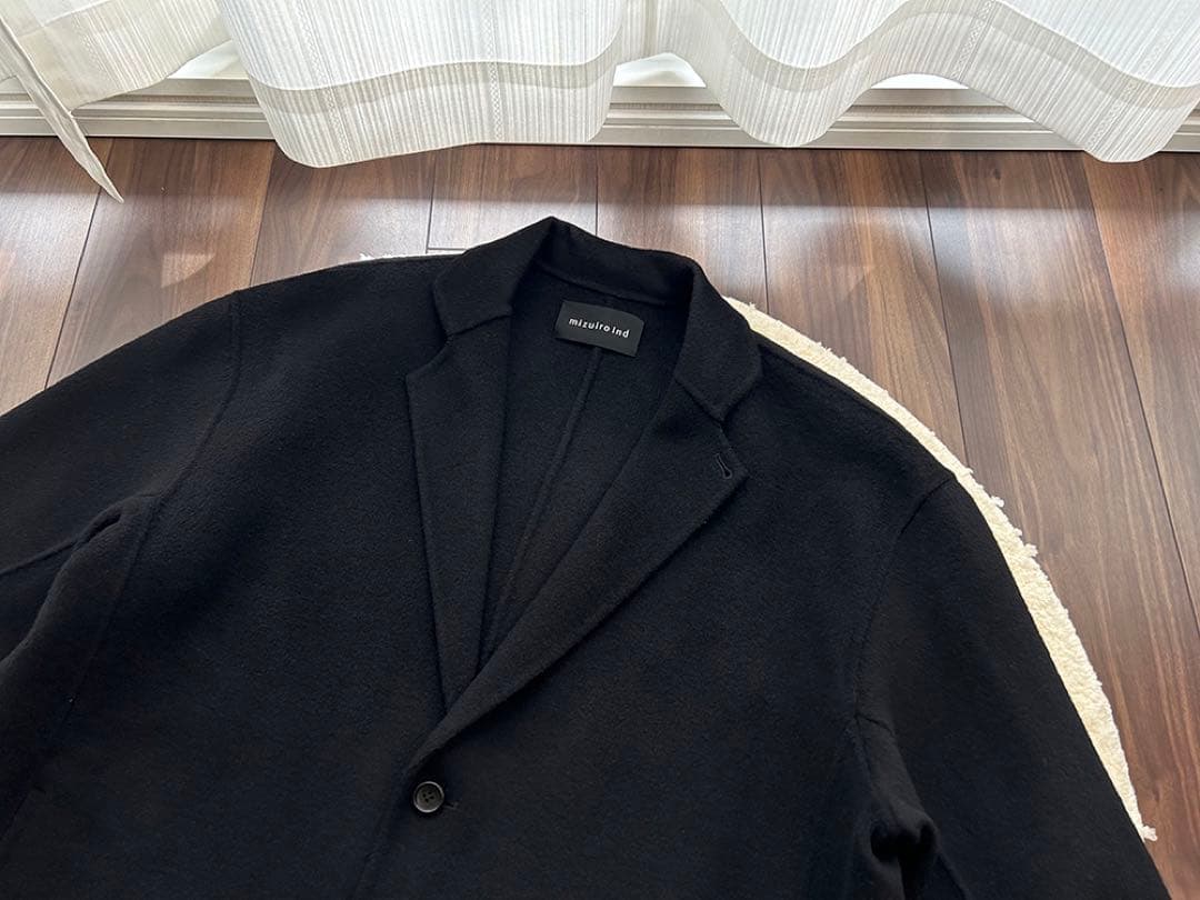 25AW 新品mizuiro ind ウールワイドテーラードジャケット