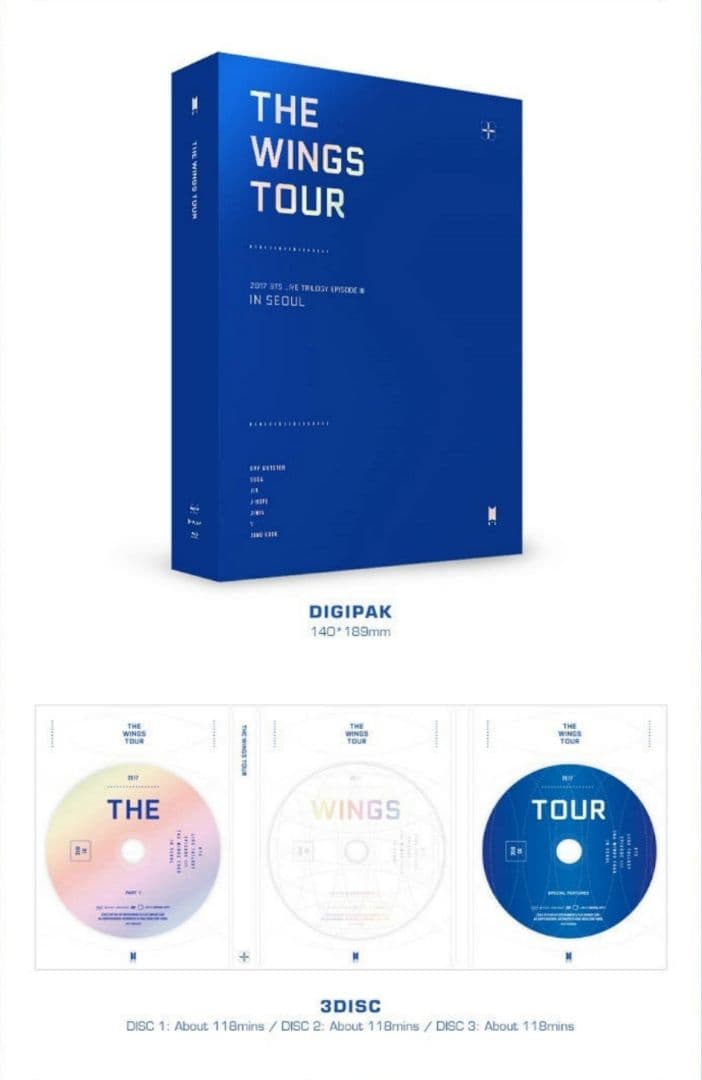 BTS WINGS TOUR SEOUL DVD 新品未開封