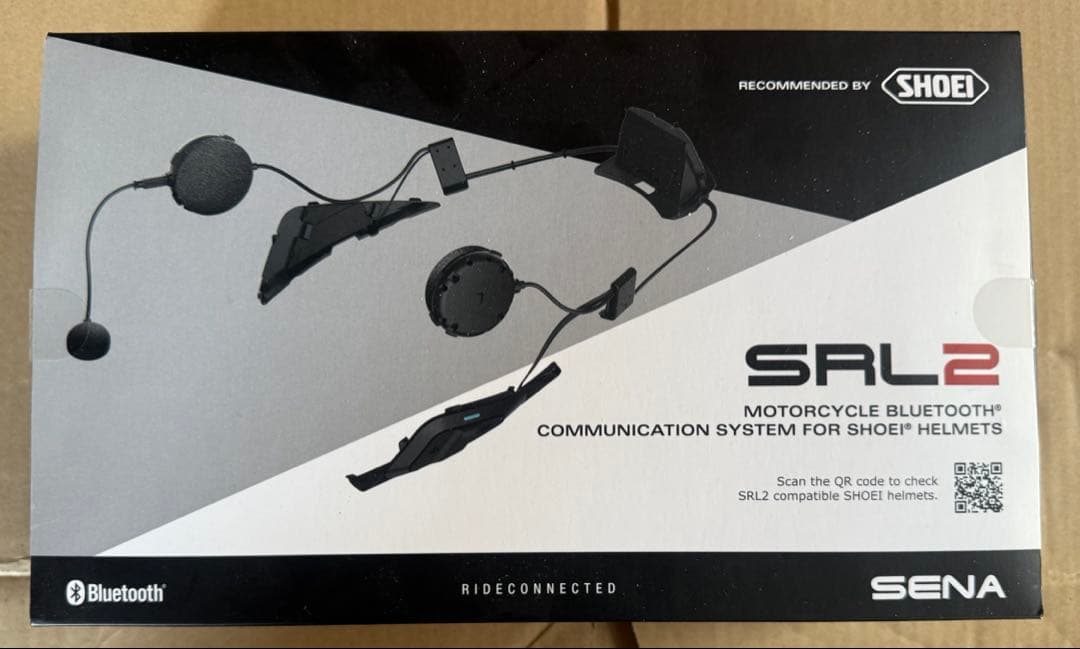 SHOEI GT-Air2（L）ルミナスホワイト+ SENA SRL2