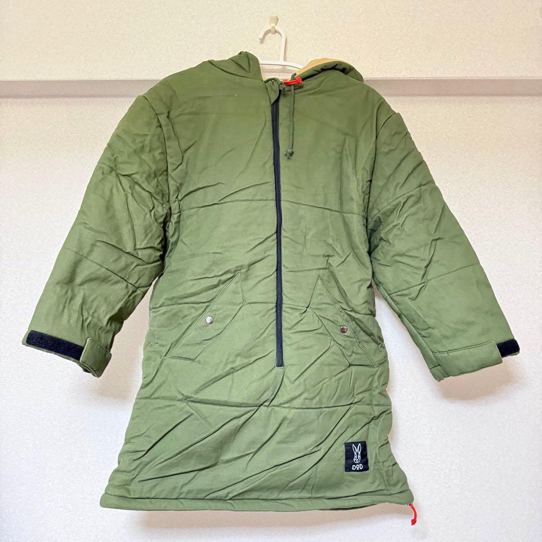 DoD ジャケシュラ2M アウトドア用品 寝袋 コットン素材 カーキ