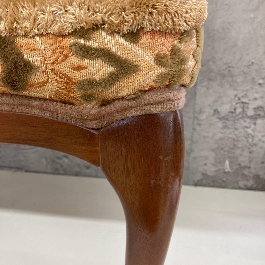 maruni マルニ クッションスツール 椅子 アンティーク 猫脚