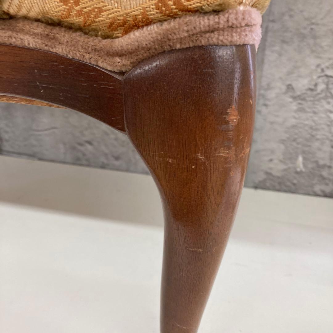 maruni マルニ クッションスツール 椅子 アンティーク 猫脚