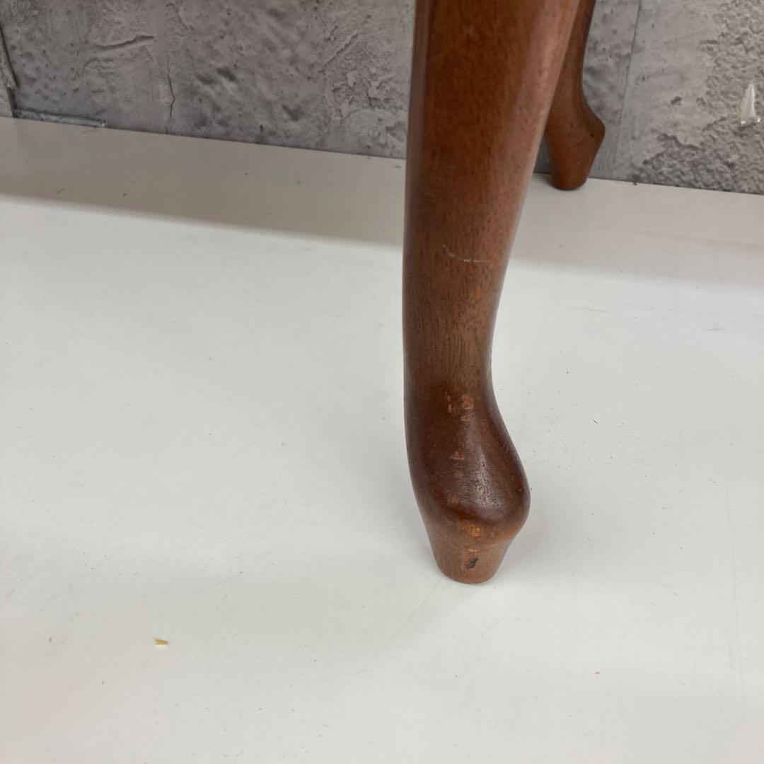 maruni マルニ クッションスツール 椅子 アンティーク 猫脚