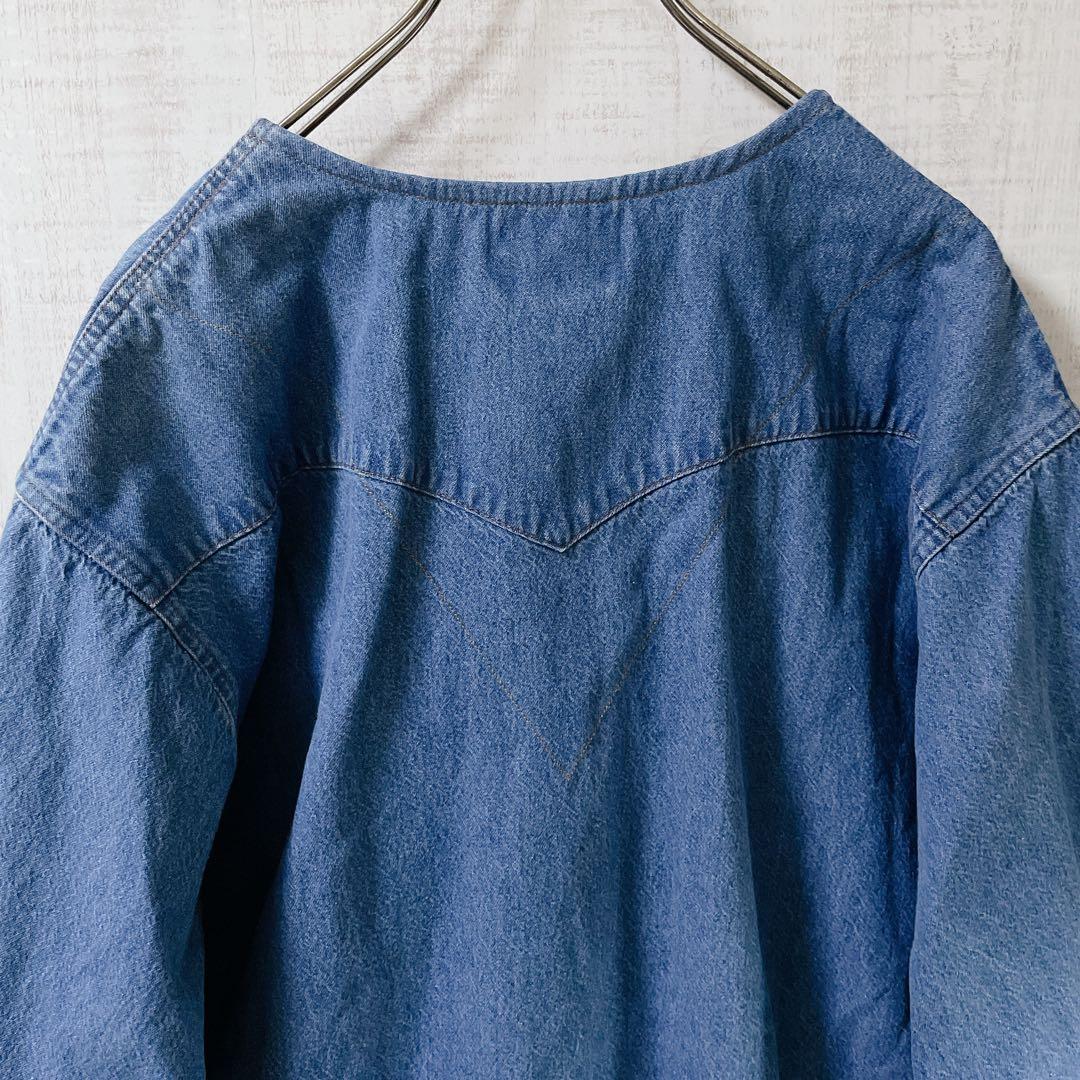 【新品】77circa × Wrangler デニム シャツ カバーオール