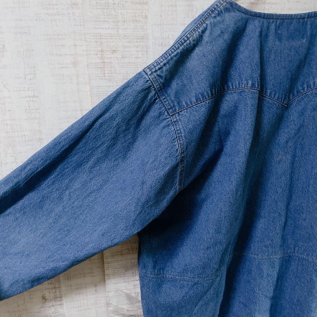 【新品】77circa × Wrangler デニム シャツ カバーオール