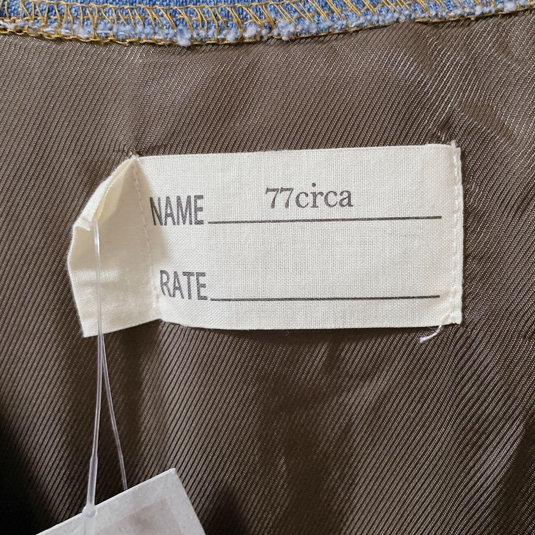 【新品】77circa × Wrangler デニム シャツ カバーオール