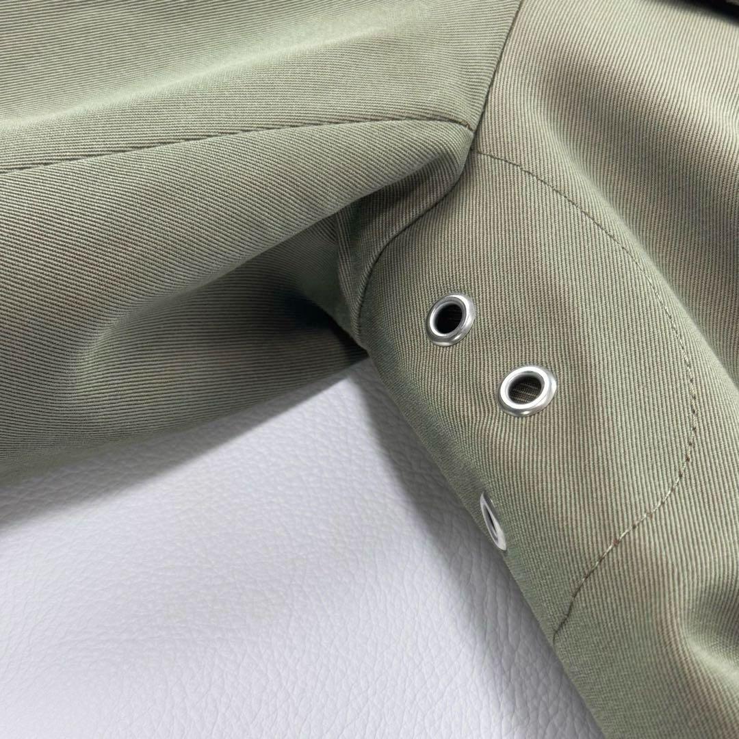 希少✨マッキントッシュ トレンチコート ハウスチェック ライナー タマムシ色