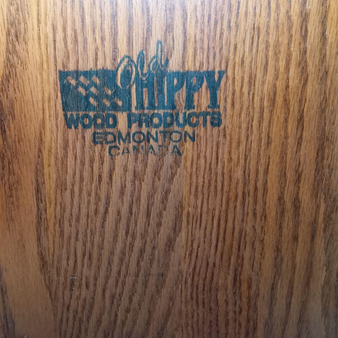 【C】OLD HIPPY WOOD PRODUCTS ビンテージカナダ製　1脚分