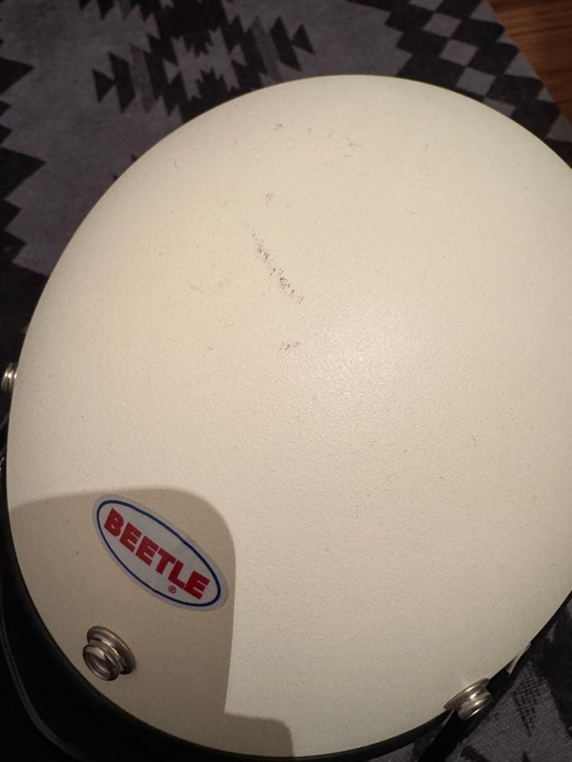 k*n様 オーシャンビートル　MTX アイボリー　XL バイザー付