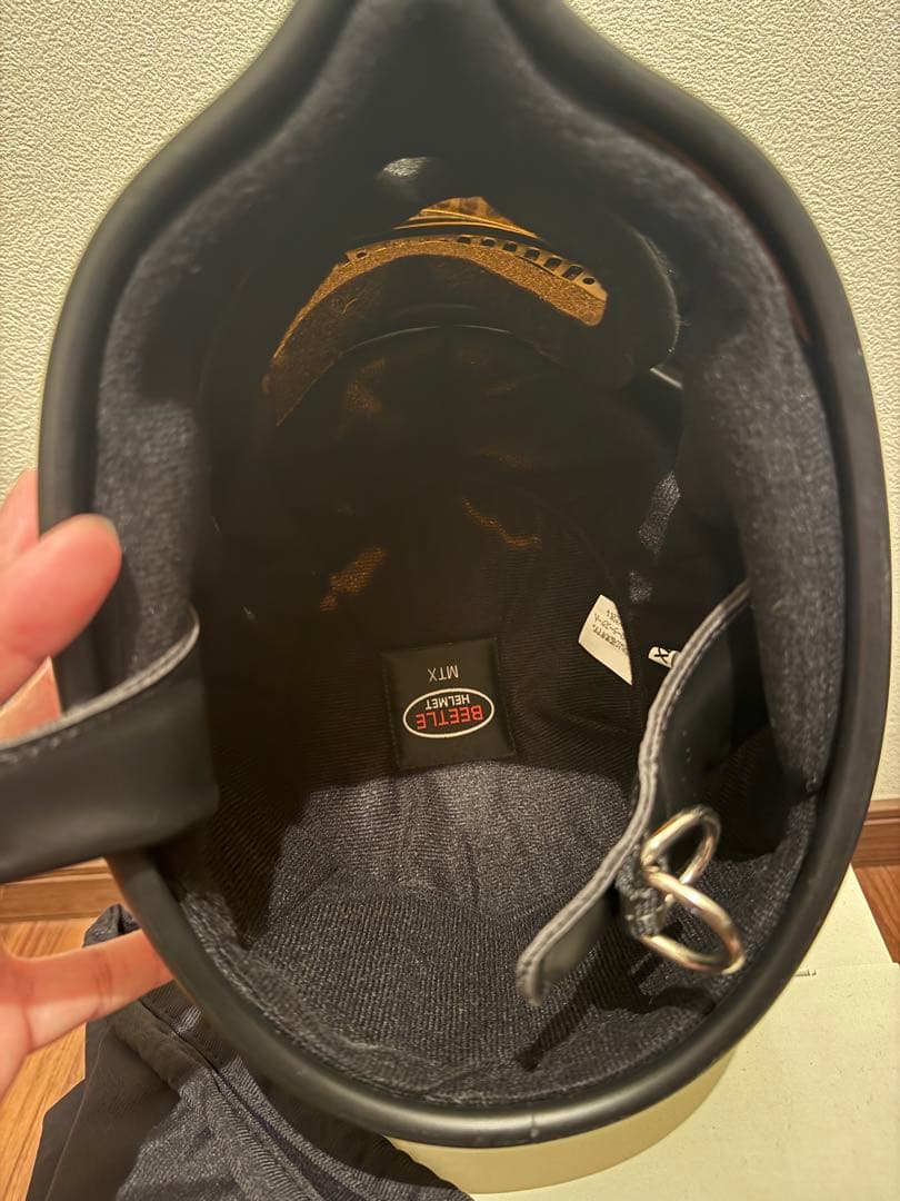 k*n様 オーシャンビートル　MTX アイボリー　XL バイザー付