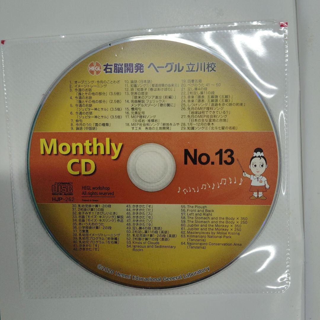ヘーグル　マンスリーCD