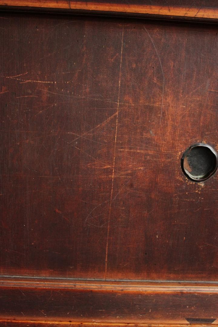 水屋箪笥 飾り棚 茶箪笥 昭和レトロ アンティーク 水屋 古民家 古家具 民藝