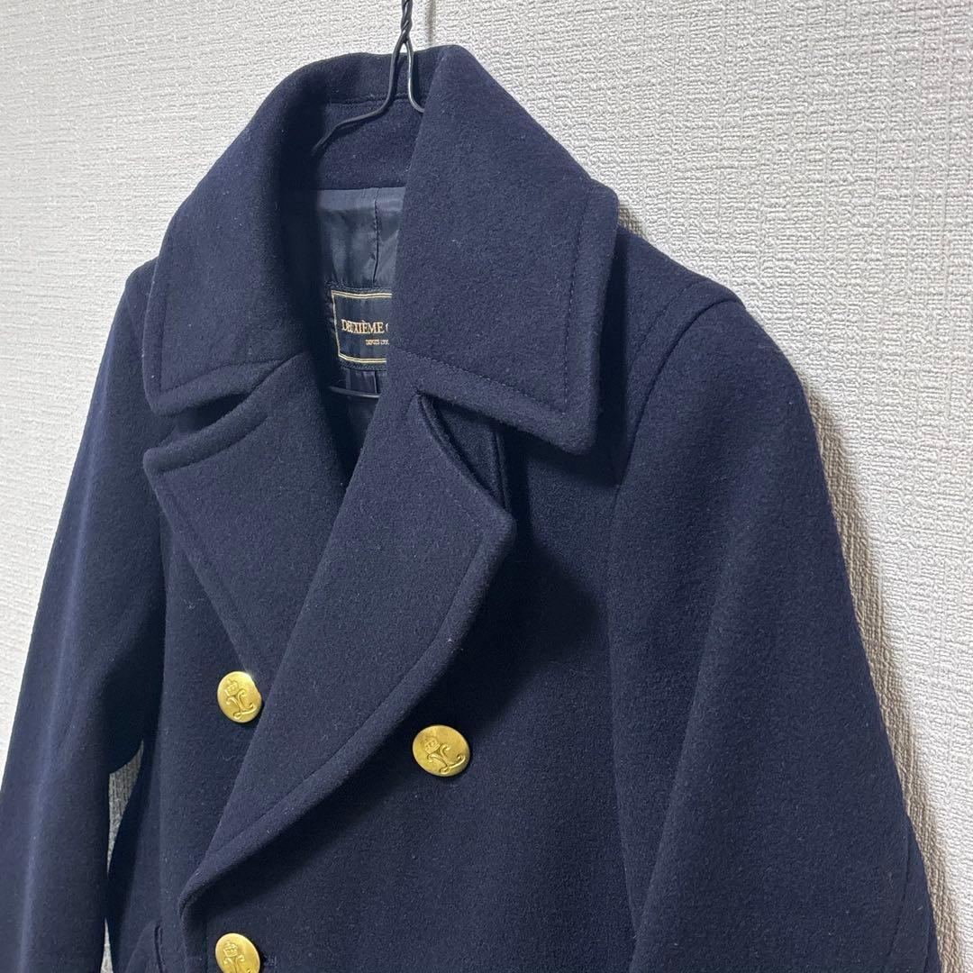 smsmsm 様　DEUXIEME CLASSE ネイビー ピーコート　Mサイズ