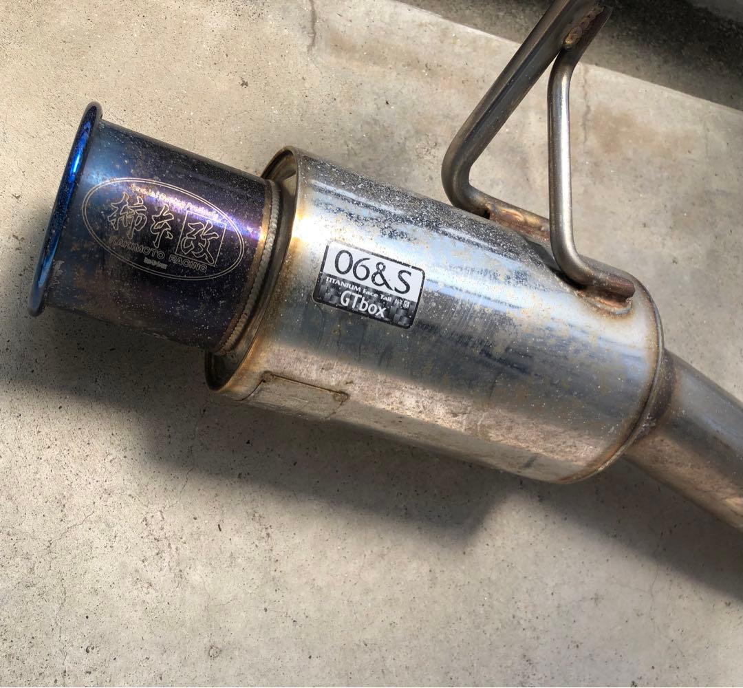 柿本改GT box 06&Sマフラー　MH23S ワゴンR na用