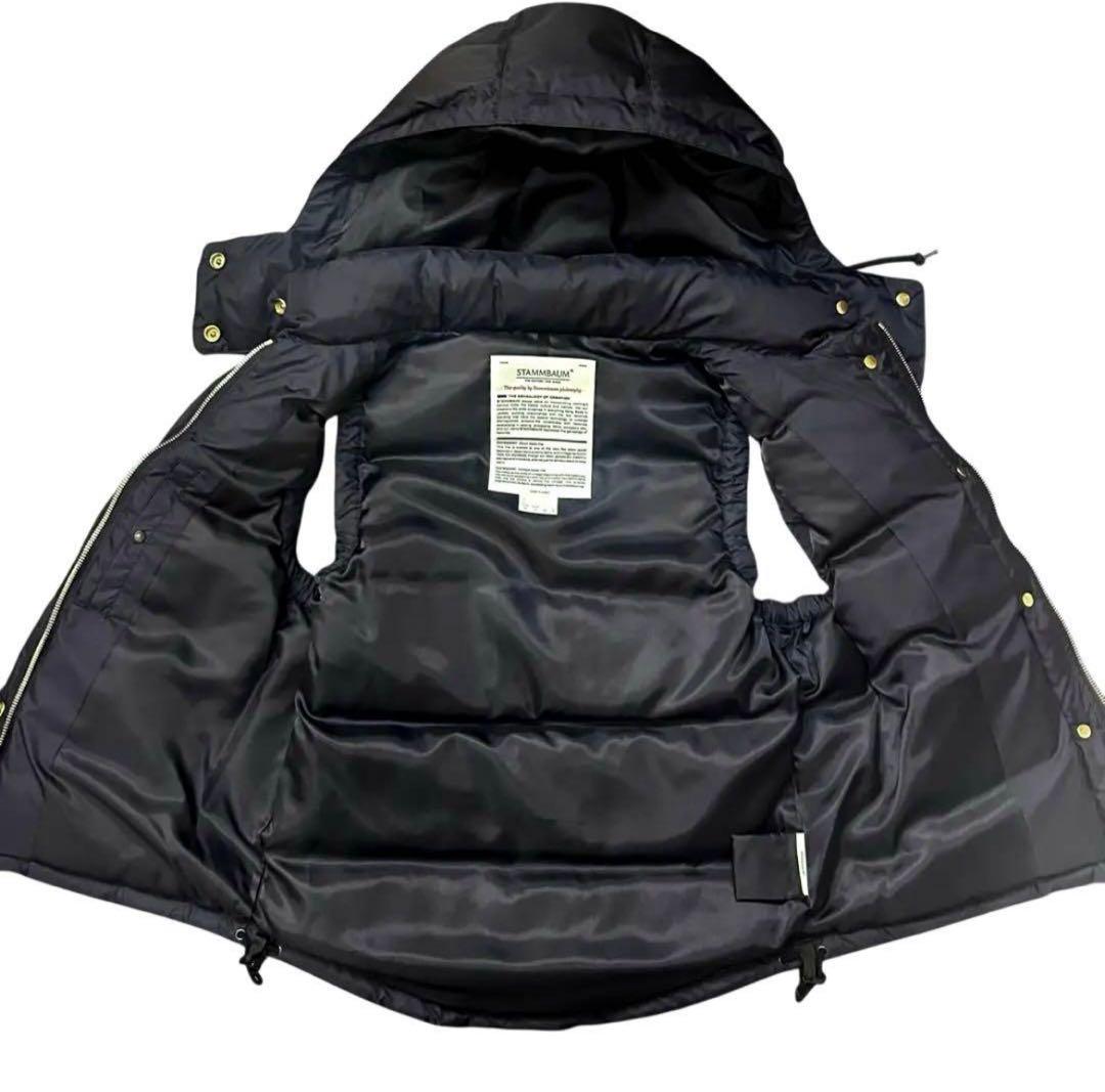 新品✨ドゥーズィエムクラス別注 シュタンバウム ダウンベスト 金ボタン 紺34