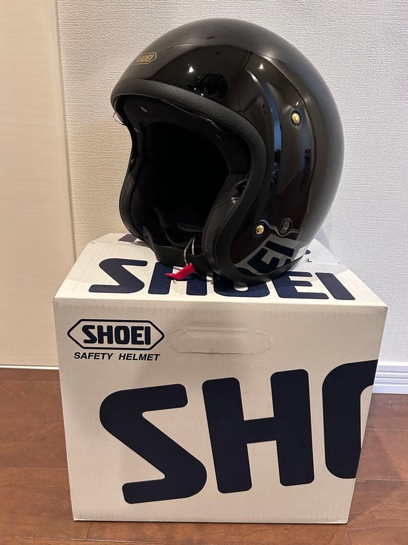 SHOEI ジェットヘルメット J-O ブラック Lサイズ
