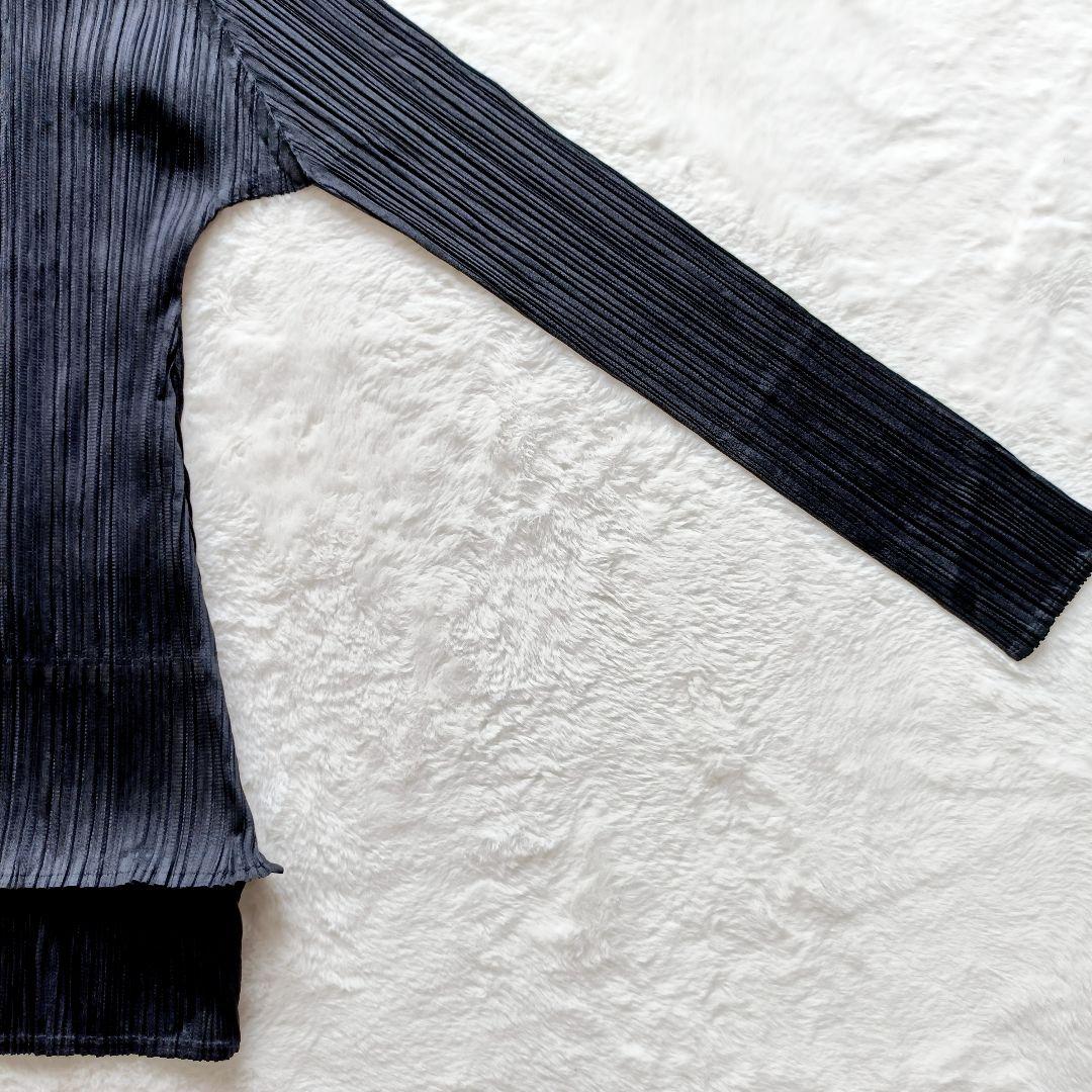 PLEATS PLEATS イッセイミヤケ　ハイネックカットソー　トップス