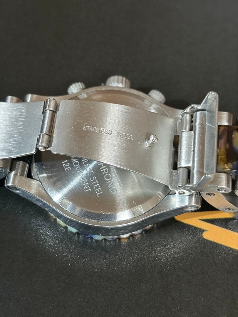 NIXON クロノグラフ 腕時計 マルチカラー（電池切れ）